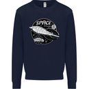 Space Trip Rocket Ship Astronaut Kids Sweatshirt Jumper Navy Blue