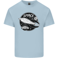 Space Trip Rocket Ship Astronaut Kids T-Shirt Childrens Light Blue