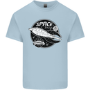 Space Trip Rocket Ship Astronaut Kids T-Shirt Childrens Light Blue