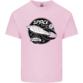 Space Trip Rocket Ship Astronaut Kids T-Shirt Childrens Light Pink