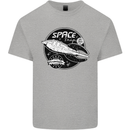 Space Trip Rocket Ship Astronaut Kids T-Shirt Childrens Sports Grey