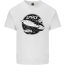 Space Trip Rocket Ship Astronaut Kids T-Shirt Childrens White