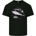 Space Trip Rocket Ship Astronaut Mens Cotton T-Shirt Tee Top Black