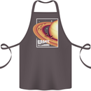 Space Velodrome Cycling Cyclist Bicycle Cotton Apron 100% Organic Dark Grey