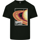 Space Velodrome Cycling Cyclist Bicycle Mens Cotton T-Shirt Tee Top Black