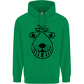 Spacehopper Retro Bouncy Toy Space Hopper Childrens Kids Hoodie Irish Green