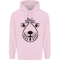 Spacehopper Retro Bouncy Toy Space Hopper Childrens Kids Hoodie Light Pink