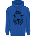 Spacehopper Retro Bouncy Toy Space Hopper Childrens Kids Hoodie Royal Blue
