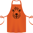 Spacehopper Retro Bouncy Toy Space Hopper Cotton Apron 100% Organic Orange