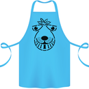 Spacehopper Retro Bouncy Toy Space Hopper Cotton Apron 100% Organic Turquoise