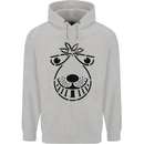 Spacehopper Retro Bouncy Toy Space Hopper Mens 80% Cotton Hoodie Sports Grey