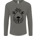Spacehopper Retro Bouncy Toy Space Hopper Mens Long Sleeve T-Shirt Charcoal