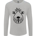 Spacehopper Retro Bouncy Toy Space Hopper Mens Long Sleeve T-Shirt Sports Grey