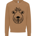 Spacehopper Retro Bouncy Toy Space Hopper Mens Sweatshirt Jumper Caramel Latte