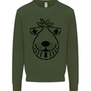 Spacehopper Retro Bouncy Toy Space Hopper Mens Sweatshirt Jumper Forest Green