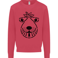 Spacehopper Retro Bouncy Toy Space Hopper Mens Sweatshirt Jumper Heliconia