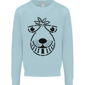 Spacehopper Retro Bouncy Toy Space Hopper Mens Sweatshirt Jumper Light Blue