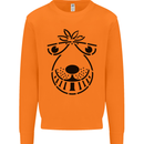 Spacehopper Retro Bouncy Toy Space Hopper Mens Sweatshirt Jumper Orange