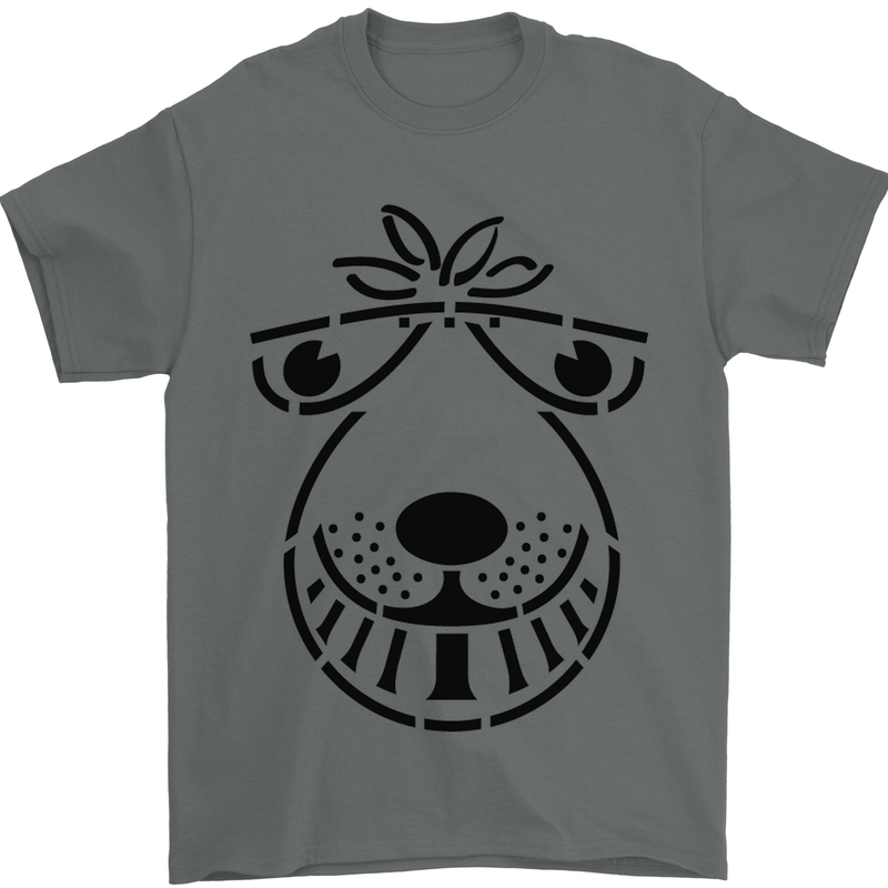 Spacehopper Retro Bouncy Toy Space Hopper Mens T-Shirt Cotton Gildan Charcoal