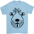 Spacehopper Retro Bouncy Toy Space Hopper Mens T-Shirt Cotton Gildan Light Blue