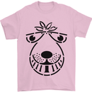 Spacehopper Retro Bouncy Toy Space Hopper Mens T-Shirt Cotton Gildan Light Pink