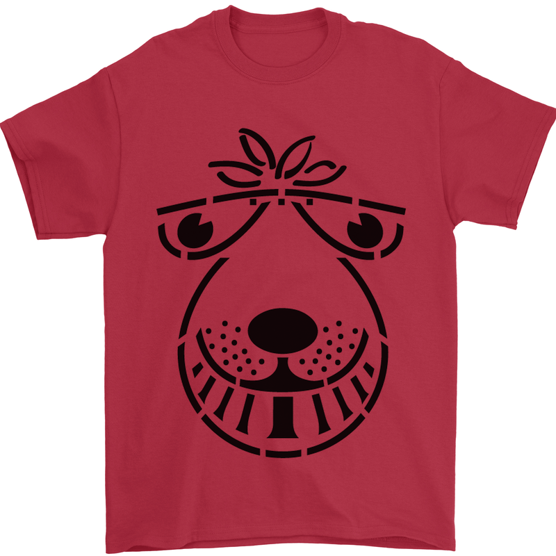 Spacehopper Retro Bouncy Toy Space Hopper Mens T-Shirt Cotton Gildan Red