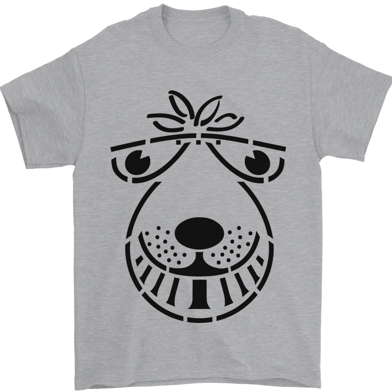 Spacehopper Retro Bouncy Toy Space Hopper Mens T-Shirt Cotton Gildan Sports Grey