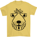 Spacehopper Retro Bouncy Toy Space Hopper Mens T-Shirt Cotton Gildan Yellow
