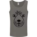 Spacehopper Retro Bouncy Toy Space Hopper Mens Vest Tank Top Charcoal