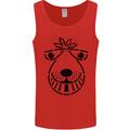 Spacehopper Retro Bouncy Toy Space Hopper Mens Vest Tank Top Red