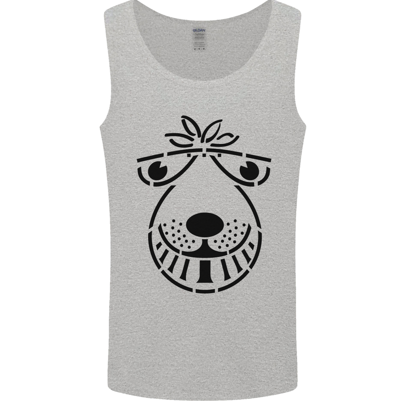 Spacehopper Retro Bouncy Toy Space Hopper Mens Vest Tank Top Sports Grey