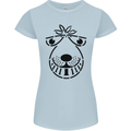 Spacehopper Retro Bouncy Toy Space Hopper Womens Petite Cut T-Shirt Light Blue