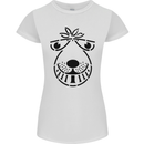 Spacehopper Retro Bouncy Toy Space Hopper Womens Petite Cut T-Shirt White
