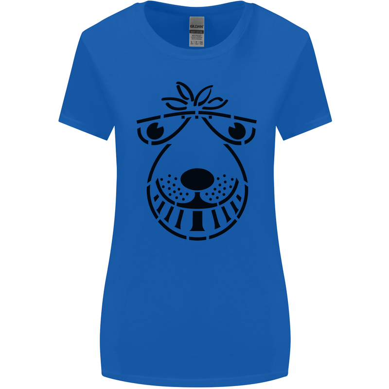 Spacehopper Retro Bouncy Toy Space Hopper Womens Wider Cut T-Shirt Royal Blue