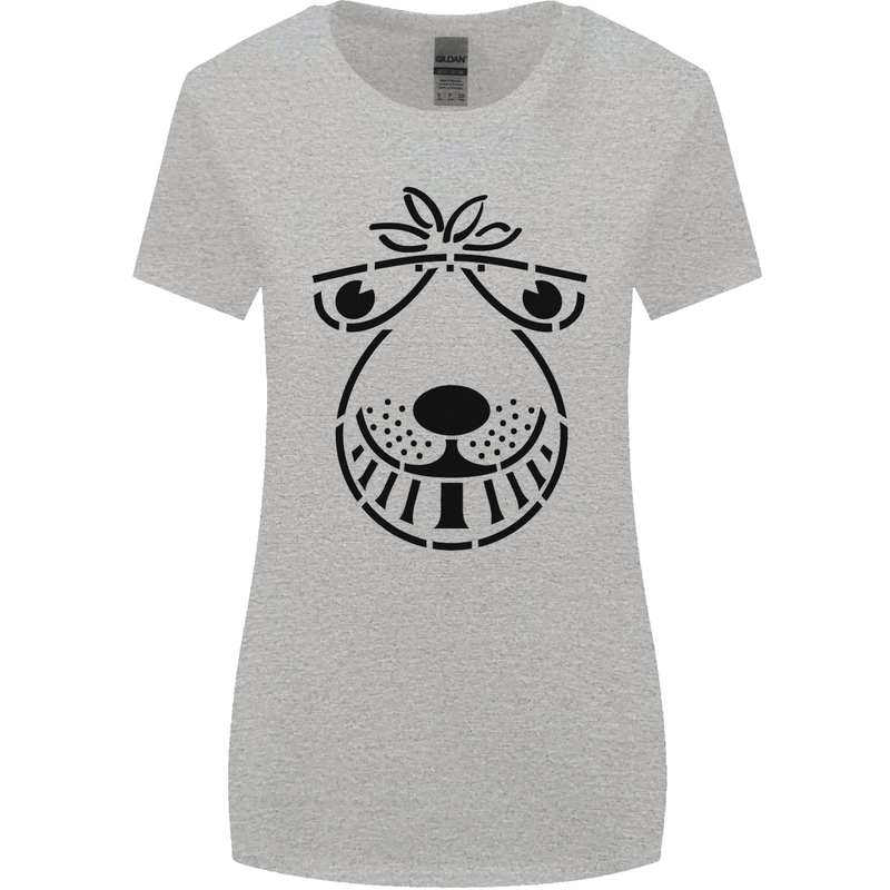 Spacehopper Retro Bouncy Toy Space Hopper Womens Wider Cut T-Shirt Sports Grey