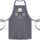 Spanner Skull Mechanic Biker Cotton Apron 100% Organic Steel