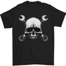 Spanner Skull Mechanic Car Biker Motorbike Mens T-Shirt 100% Cotton Black
