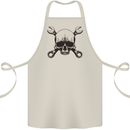 Spanner Skull Mechanic Car Biker Motorcycle Cotton Apron 100% Organic Natural