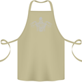 Spartan Biker Motorbike Motorcycle Cotton Apron 100% Organic Khaki