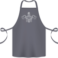 Spartan Biker Motorbike Motorcycle Cotton Apron 100% Organic Steel
