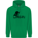 Spartan Gym Training Top Bodybuilding Childrens Kids Hoodie Irish Green