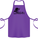 Spartan Gym Training Top Bodybuilding Cotton Apron 100% Organic Purple