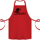Spartan Gym Training Top Bodybuilding Cotton Apron 100% Organic Red