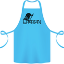 Spartan Gym Training Top Bodybuilding Cotton Apron 100% Organic Turquoise