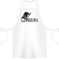 Spartan Gym Training Top Bodybuilding Cotton Apron 100% Organic White