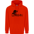 Spartan Gym Training Top Bodybuilding Mens 80% Cotton Hoodie Bright Red