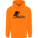 Spartan Gym Training Top Bodybuilding Mens 80% Cotton Hoodie Orange