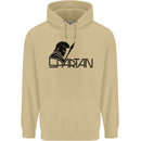Spartan Gym Training Top Bodybuilding Mens 80% Cotton Hoodie Sand