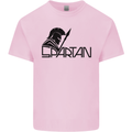 Spartan Gym Training Top Bodybuilding Mens Cotton T-Shirt Tee Top Light Pink