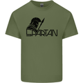 Spartan Gym Training Top Bodybuilding Mens Cotton T-Shirt Tee Top Military Green